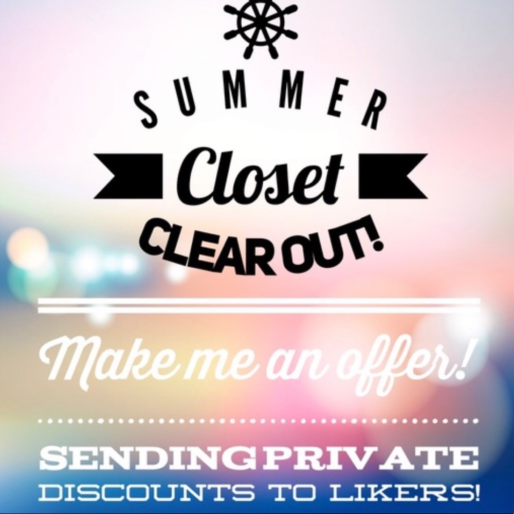 CLOSET CLEAR OUT